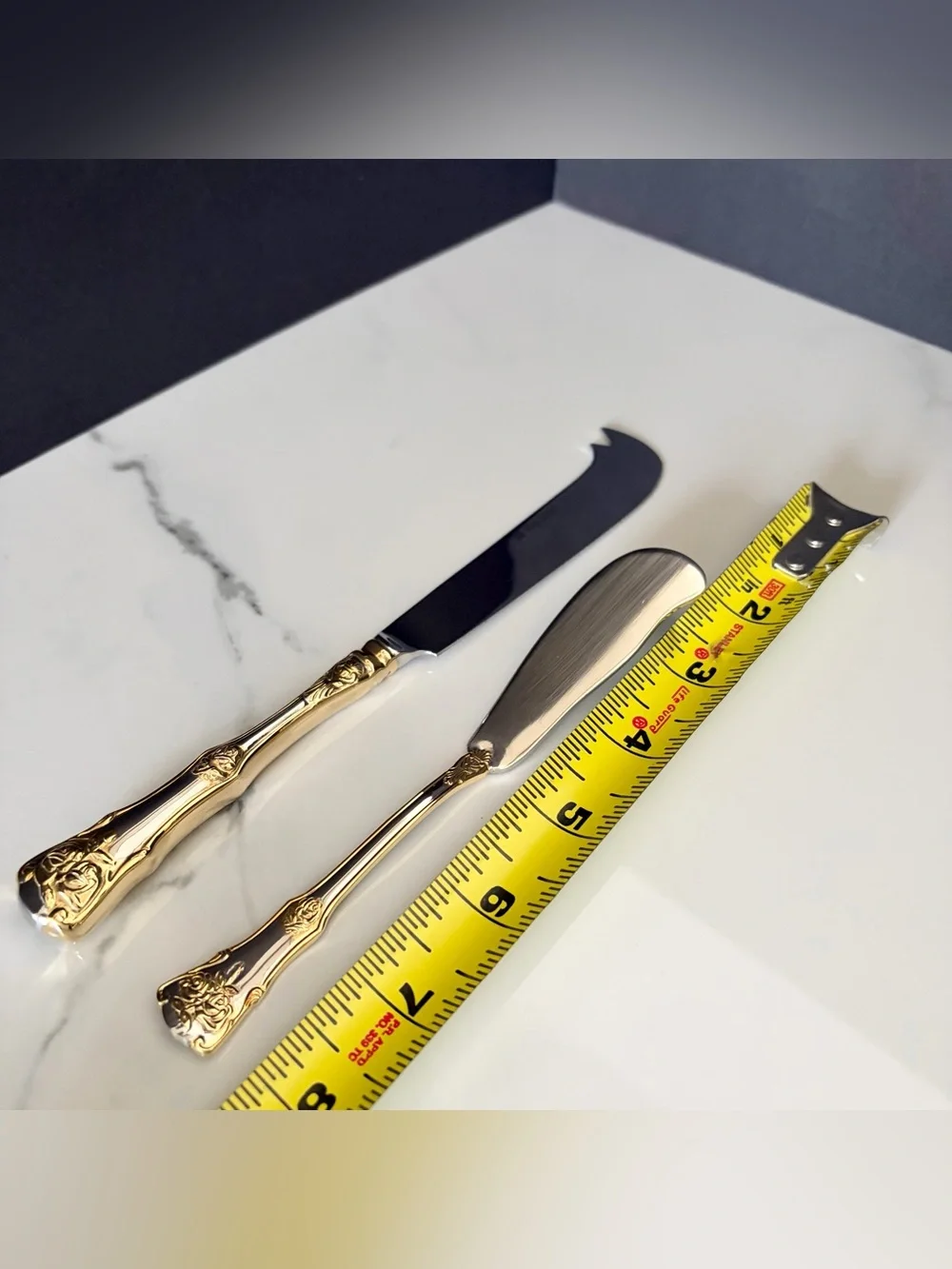 Butter & Cheese Knife SET - Old Country Roses by Royal Albert